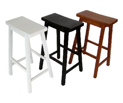saddle stool 65cm - walnut 