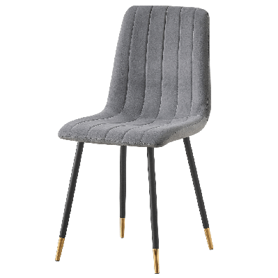 theo velvet upholstered dining chair 