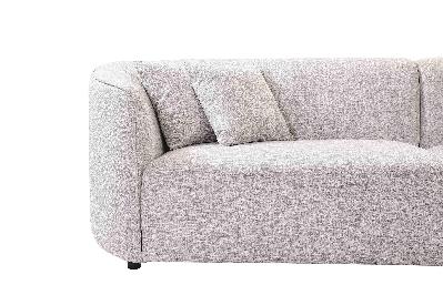 willoughby 2 seater sofa upholstered in ‚äòdomus‚äô fabric - linen 