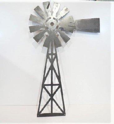windmill garden wall art 