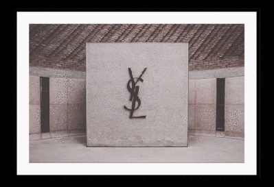 ysl install 80x110cm / black 