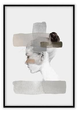 charlotte medium 60x90cm / gold 