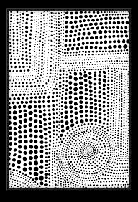 waninga 60x90cm / black 