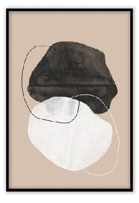 mecca small 50x70cm / white 