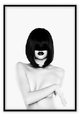 miranda xlarge 100x150cm / black 