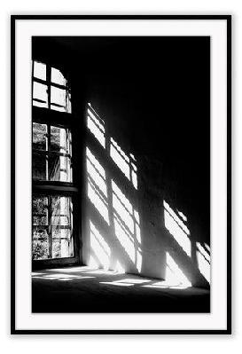 window shadow large 80x110cm / black 