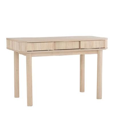 ludlow study/working desk - white wash oak