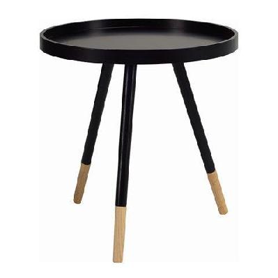 innis side table - black 