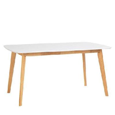 aimon dining table 1.5m - natural and white 