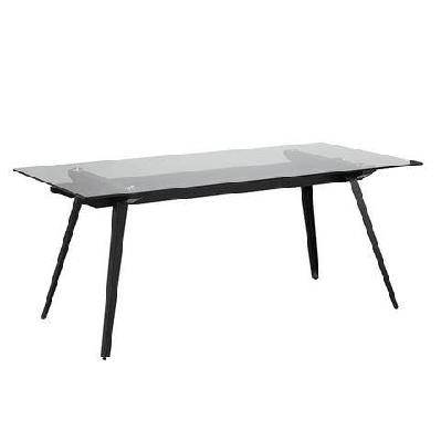 archie glass dining table 180cm 