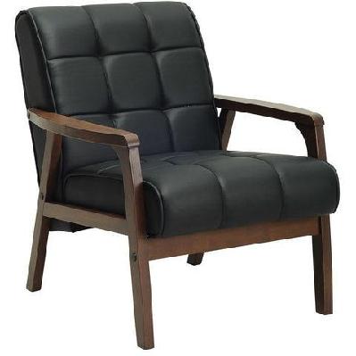 tucson armchair in black 