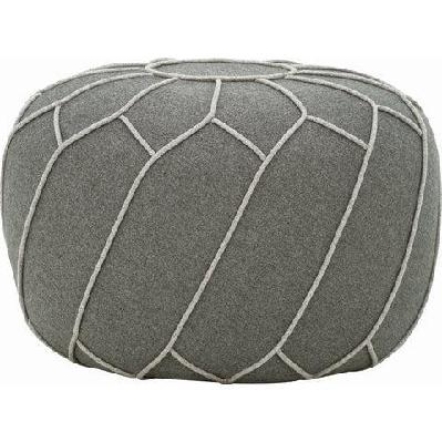 saturn ottoman - 61cm - grey 