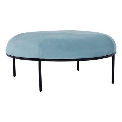 vamos round footstool 98cm - jade 
