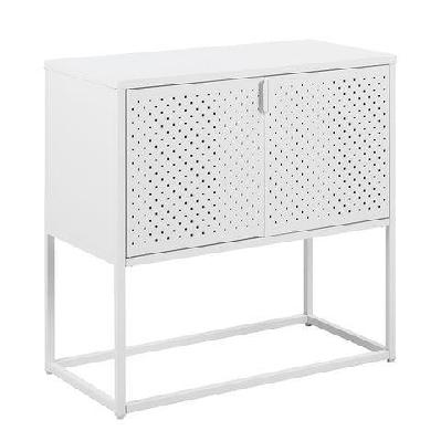 newton 2 door sideboard 82cm - white 