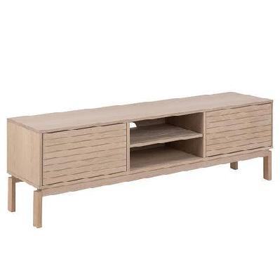 linley entertainment tv unit 160cm - oak 