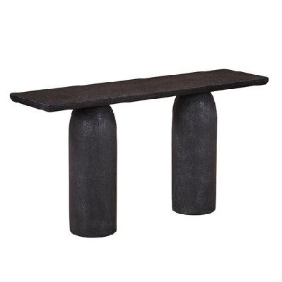 trevino console table 150cm - charcoal