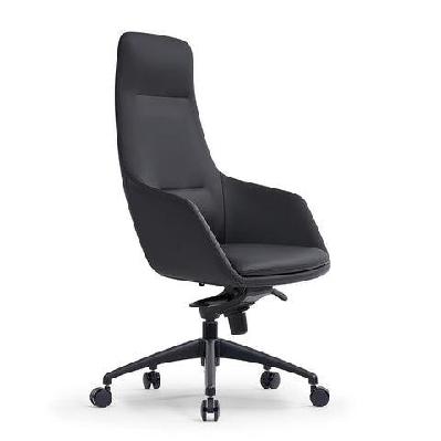 quinn high back office chair - black 