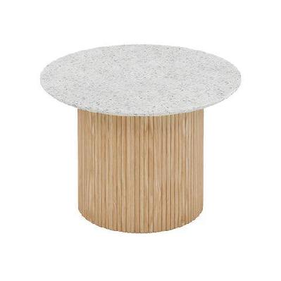 blanche side table 60cm - terrazzo stone 