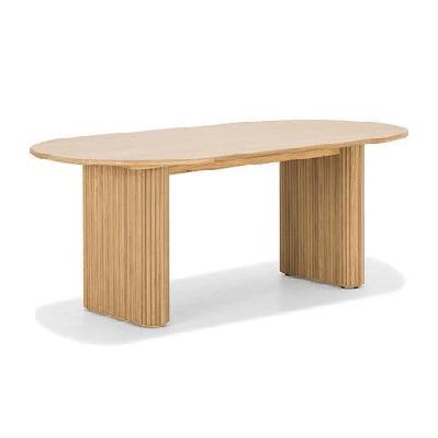 aston dining table 220cm - oak 
