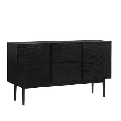 fango sideboard buffet 150cm - black ash