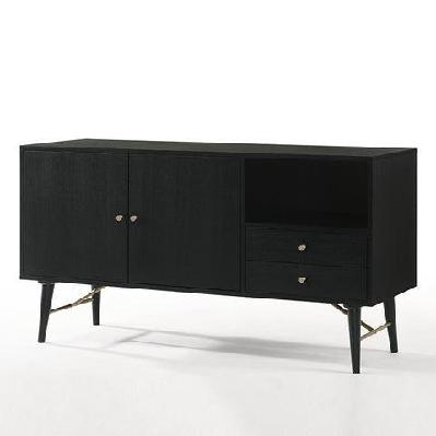 rania sideboard 160cm - black 
