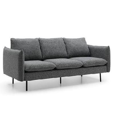 dalton 3 seater sofa - dark grey 