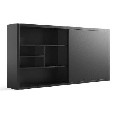 aftan display unit 240cm - black concrete 