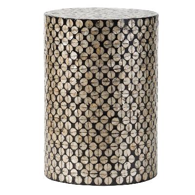 sea shell round stool/side table