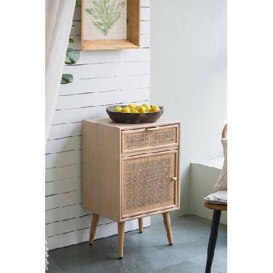woven ash wood mini cabinet 