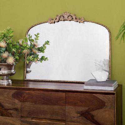 antique arch mirror