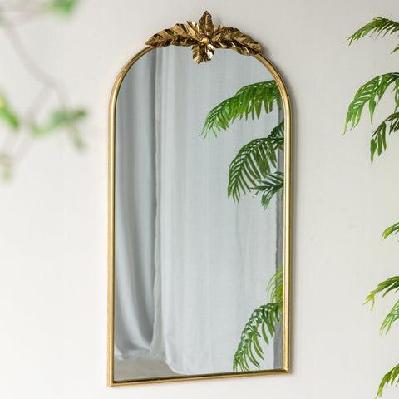 henley tall gold wall mirror