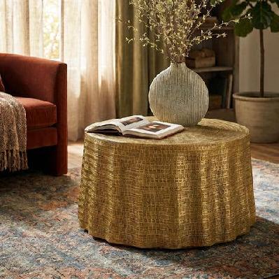 cove patterned coffee table