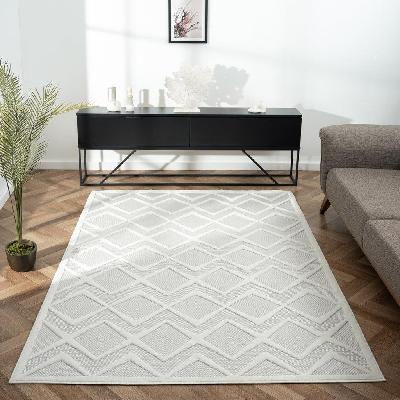 calm 417 pearl designer rug 160x230 cm 
