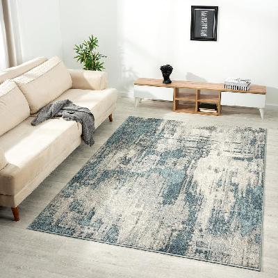 canyon 516 blue designer rug 80x300 cm 