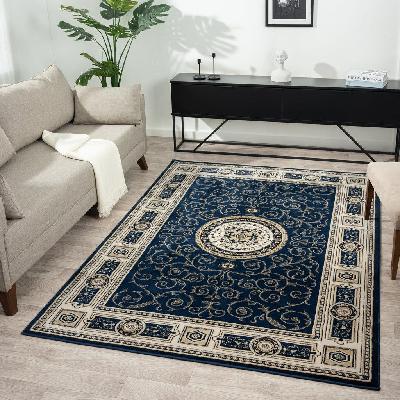 estate 511 navy designer rug 300x400 cm 