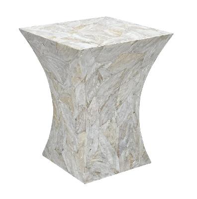 camden mother of pearl hand made side table