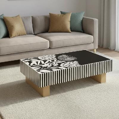 mother of pearl hand inlay studio helix coffee table