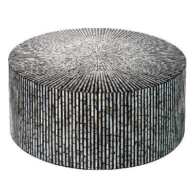 milana mother of pearl coffee table