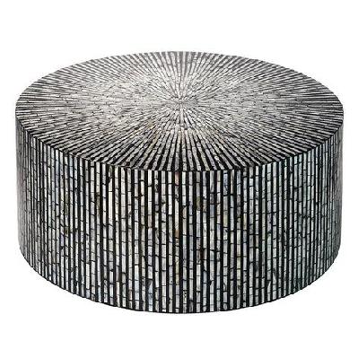 milana mother of pearl coffee table