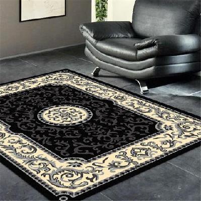 turkish ruby black rug 80x150 cm
