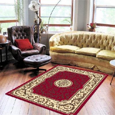turkish ruby red rug 80x300 cm