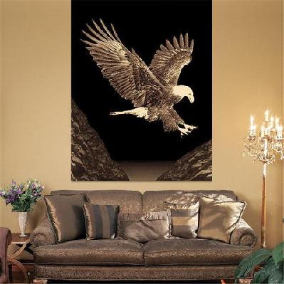 turkish ruby eagle rug 160x230 cm