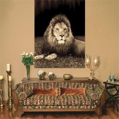 turkish ruby lion rug 200x290 cm