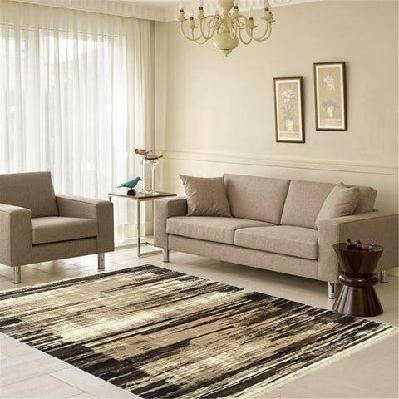 turkish satin brown rug 80x150 cm