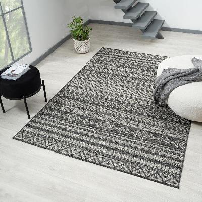 alfresco 421 charcoal designer rug 200x290 