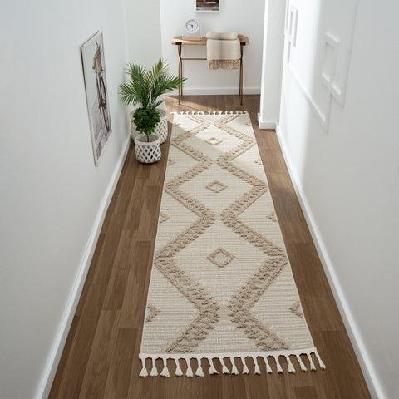 cottage 545 taupefloor runner rug 80x300