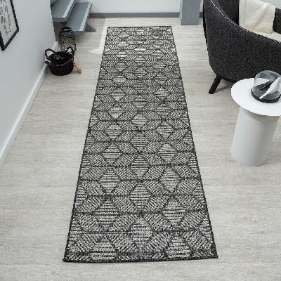 alfresco 420 steel floor runner rug 80x150