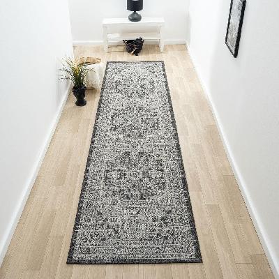 alfresco 424 slate floor runner rug 80x150