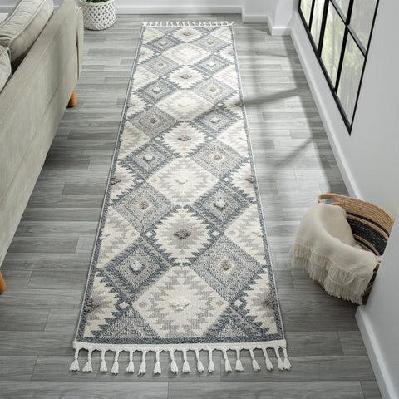 cottage 543 pebble floor runner rug 80x300