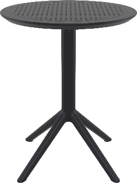 siesta sky folding table 60 round 